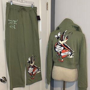 Ed Hardy Free Bird Jogger Set
